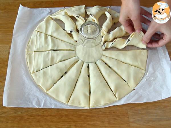 Słoneczna tarta waniliowo-czekoladowa - Przygotowanie krok 6