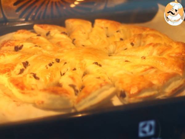 Słoneczna tarta waniliowo-czekoladowa - Przygotowanie krok 7