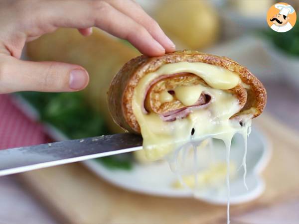 Ziemniaczany rolad z serem Raclette de Savoie i szynką - Przygotowanie krok 6