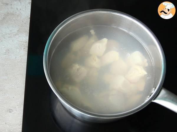 Coxinhas (brazylijskie krokiety z kurczaka) - Przygotowanie krok 3