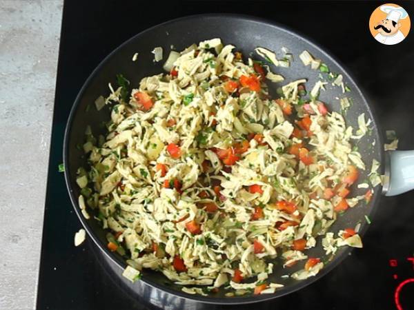 Coxinhas (brazylijskie krokiety z kurczaka) - Przygotowanie krok 6