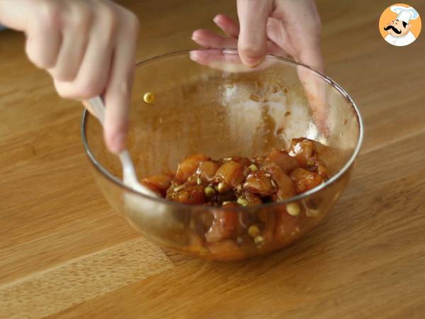Kurczak z imbirem i trawą cytrynową - Przygotowanie krok 2