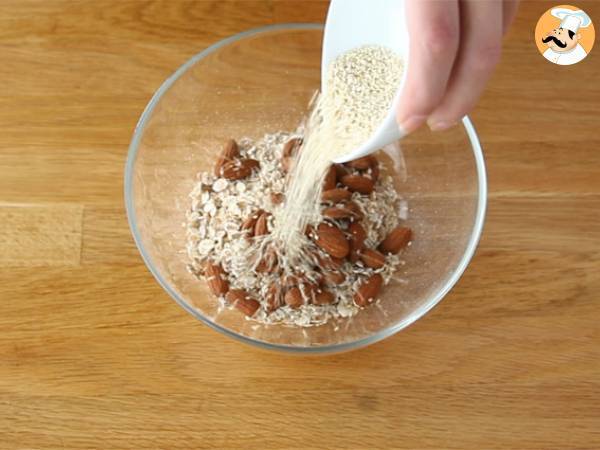 Musli, domowa granola - Przygotowanie krok 1