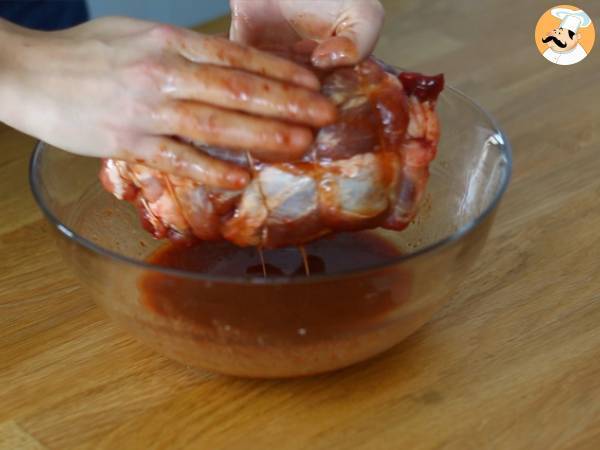 Szarpana wieprzowina po amerykańsku (pulled pork) - Przygotowanie krok 2