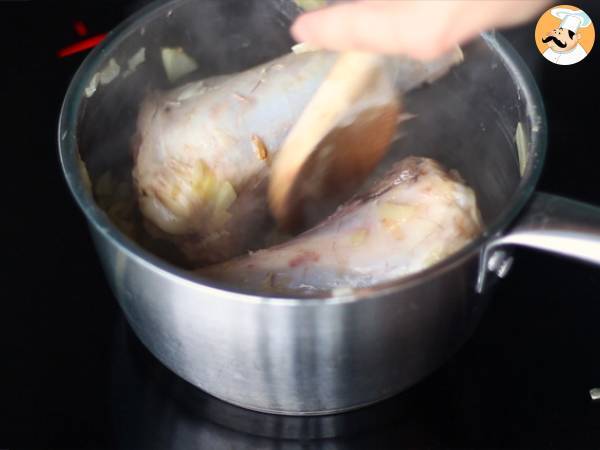Myszy jagnięce confit z miodem i tymiankiem - Przygotowanie krok 2