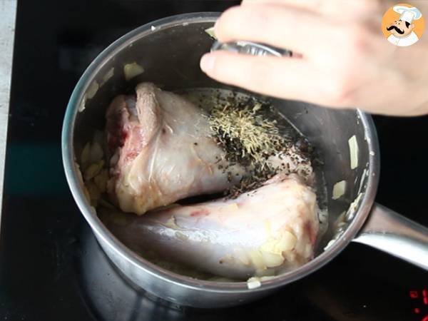 Myszy jagnięce confit z miodem i tymiankiem - Przygotowanie krok 3
