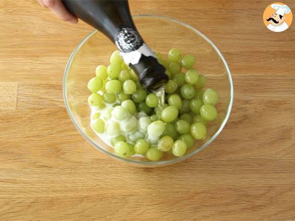 Winogrona z Prosecco - Przygotowanie krok 1