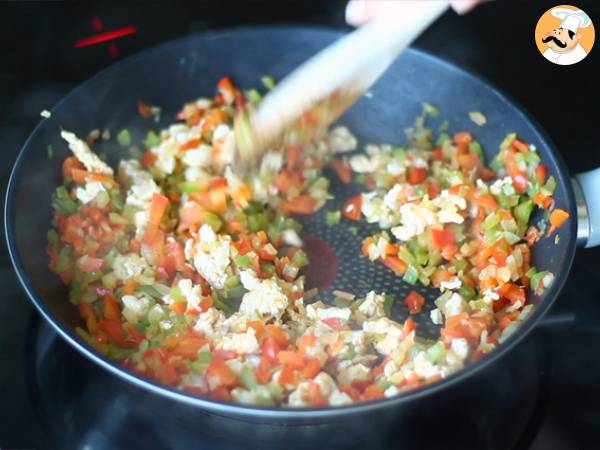 Quesadillas z kurczakiem i awokado - Przygotowanie krok 2