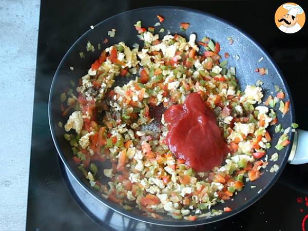 Quesadillas z kurczakiem i awokado - Przygotowanie krok 3