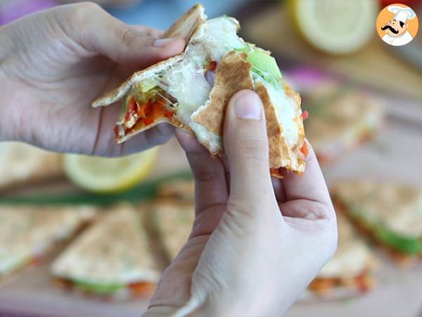 Quesadillas z kurczakiem i awokado - Przygotowanie krok 7
