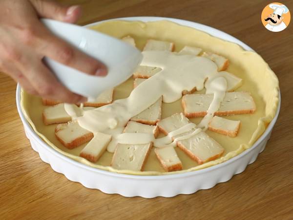 Szybka i łatwa tarta z Maroilles - Przygotowanie krok 3