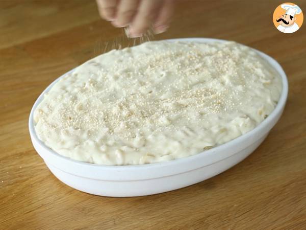 Mac and cheese, amerykańska zapiekanka makaronowa - Przygotowanie krok 5