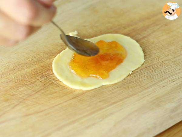 Ciastka francuskie na Halloween - Przygotowanie krok 3