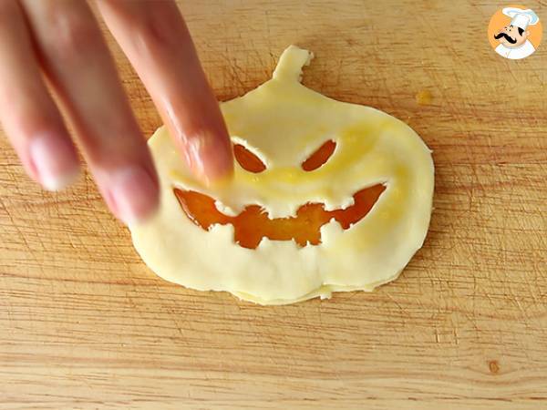 Ciastka francuskie na Halloween - Przygotowanie krok 5