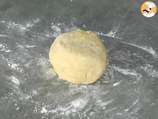Halloweenowe kruche ciasteczka Molang - Przygotowanie krok 2
