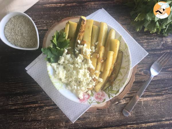 Cukinia z cytryną i serem feta - Przygotowanie krok 6