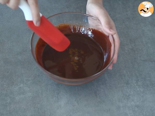 Fondant czekoladowy z solonym karmelem - Przygotowanie krok 5