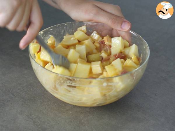 Tortilla z raclette - Przygotowanie krok 3