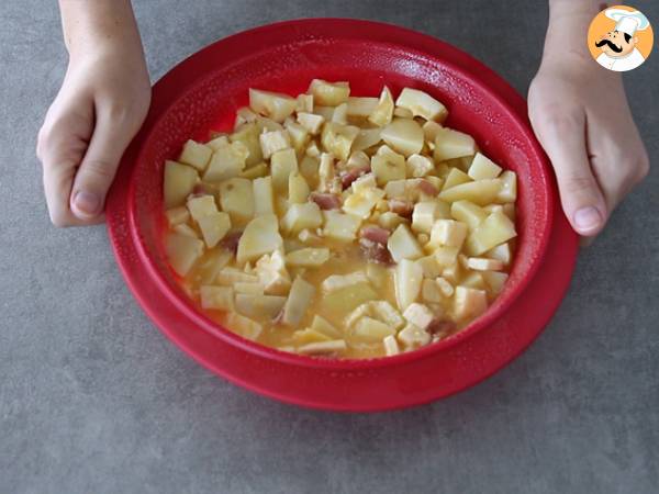 Tortilla z raclette - Przygotowanie krok 4