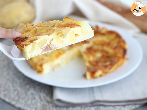 Tortilla z raclette - Przygotowanie krok 5
