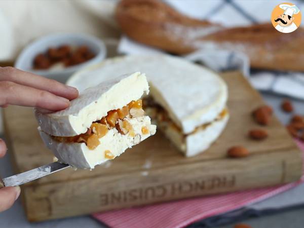 Brie z nadzieniem morelowo-migdałowym - Przygotowanie krok 5