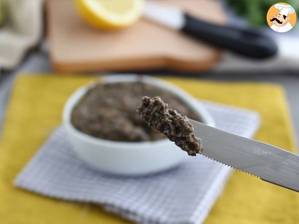 Szybka tapenada z czarnymi oliwkami - Przygotowanie krok 3