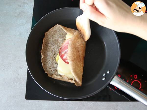 Galette gryczana z serem raclette - Przygotowanie krok 3