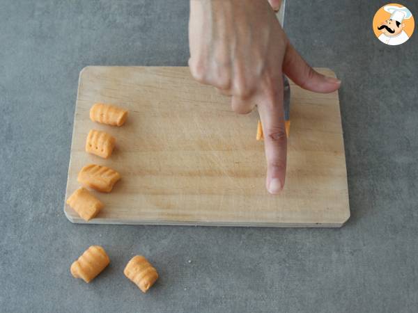 Gnocchi ze słodkich ziemniaków (łatwe gnocchi) - Przygotowanie krok 4