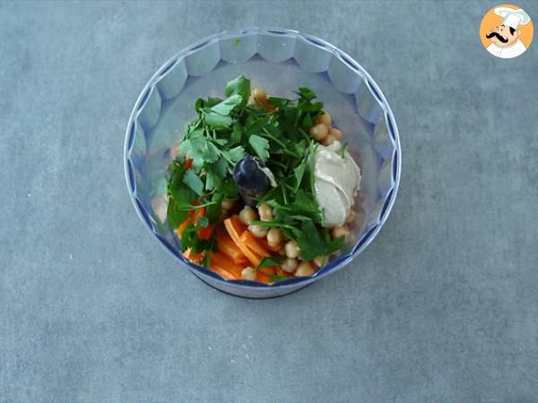 Hummus z marchewką - Przygotowanie krok 2