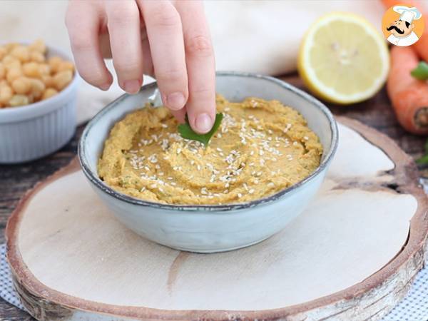 Hummus z marchewką - Przygotowanie krok 4