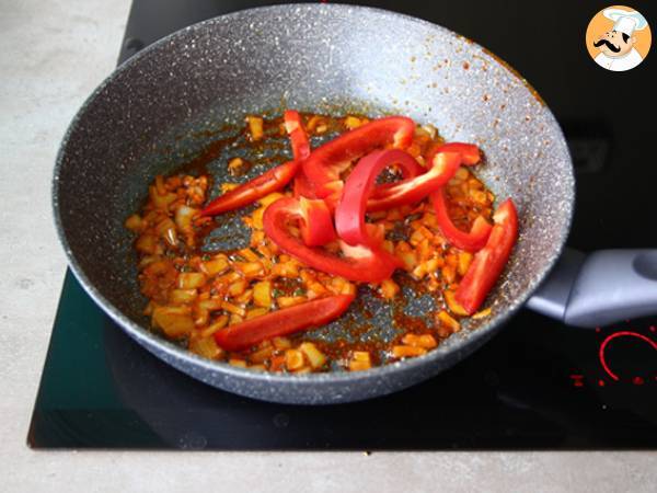 Makaron z chorizo - Przygotowanie krok 2