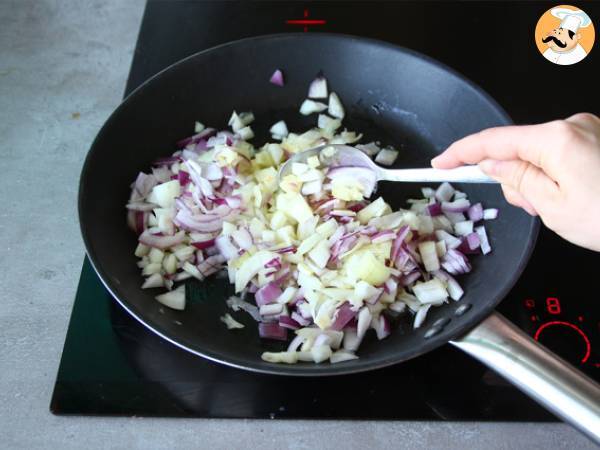 Tarta z boćwiną i tartym serem - Przygotowanie krok 2