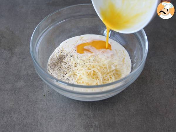 Tarta z boćwiną i tartym serem - Przygotowanie krok 4
