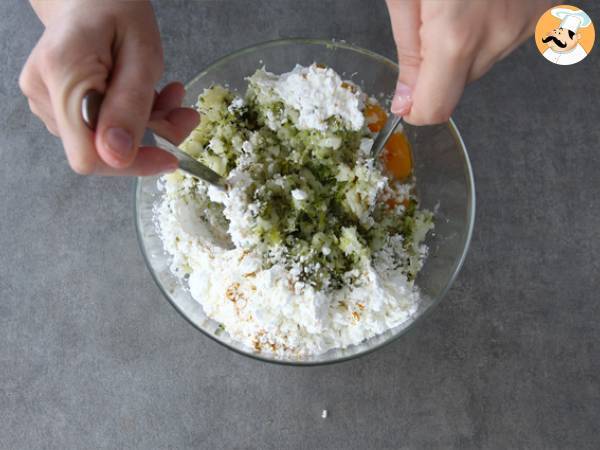 Paszteciki z kalafiora i brokułów z curry - Przygotowanie krok 3