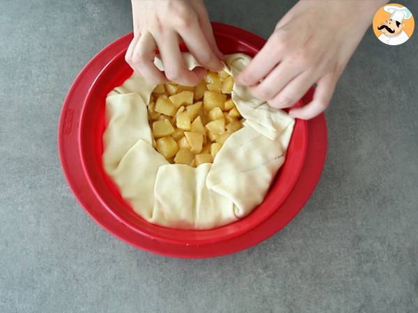 Szarlotka z jabłkami - Przygotowanie krok 4