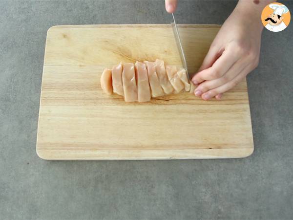 Kremowy kurczak z pieczarkami - Przygotowanie krok 1