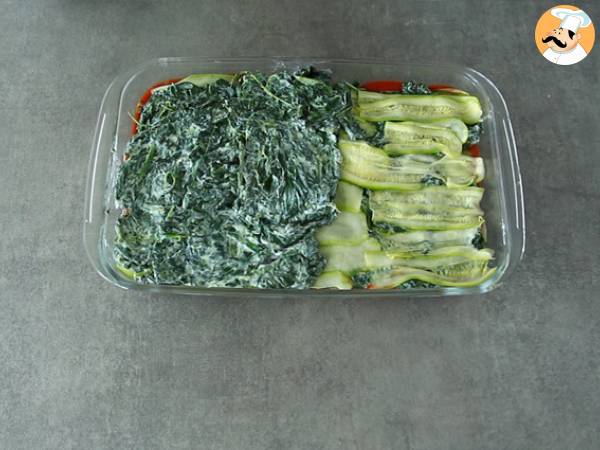 Lasagne z cukinią i szpinakiem - Przygotowanie krok 5