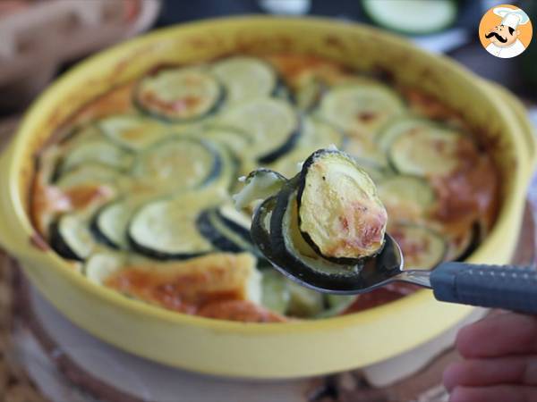 Clafoutis z cukinii i kozim serem - Przygotowanie krok 4