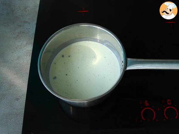 Waniliowa panna cotta z morelowym coulis - Przygotowanie krok 1