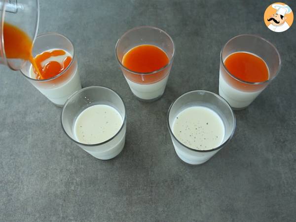 Waniliowa panna cotta z morelowym coulis - Przygotowanie krok 5