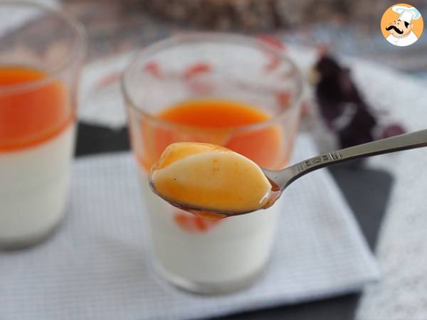Waniliowa panna cotta z morelowym coulis - Przygotowanie krok 6
