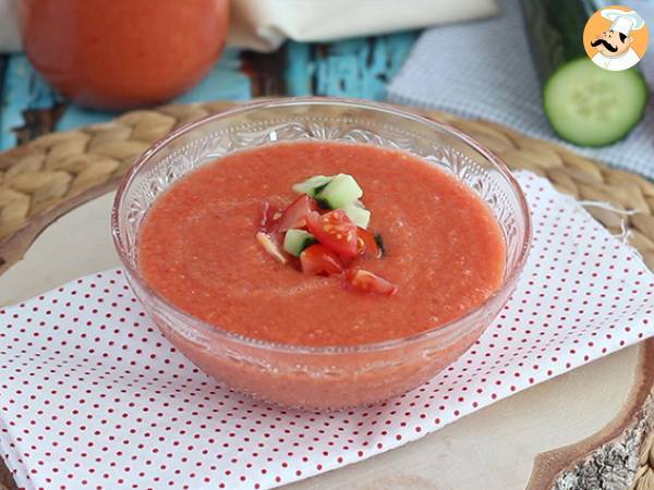 Świeże i łatwe gazpacho - Przygotowanie krok 3
