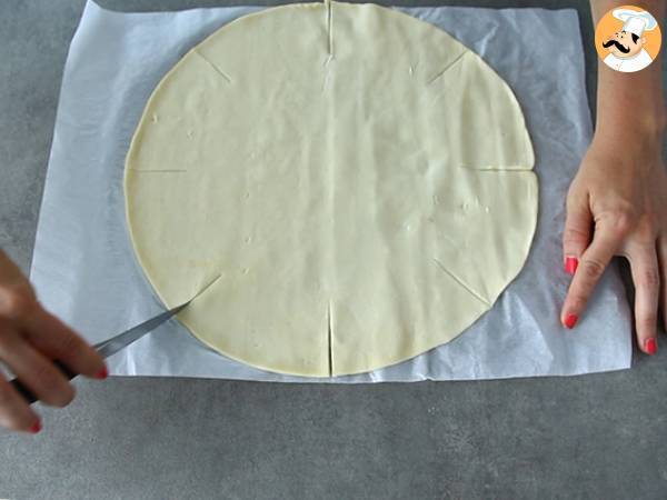 Owocowa tarta w kształcie gwiazdy - Przygotowanie krok 1