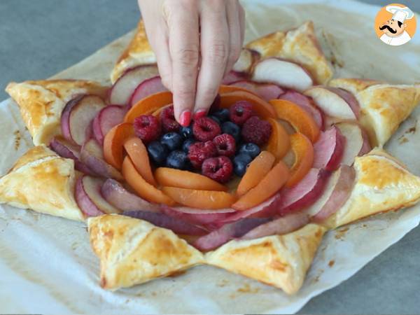 Owocowa tarta w kształcie gwiazdy - Przygotowanie krok 4