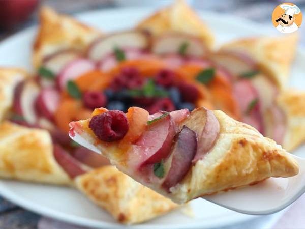 Owocowa tarta w kształcie gwiazdy - Przygotowanie krok 5
