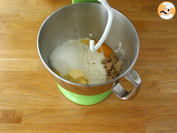 Plecione brioszki z morelami - Przygotowanie krok 1