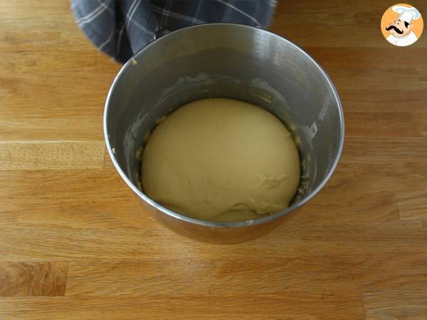 Plecione brioszki z morelami - Przygotowanie krok 2