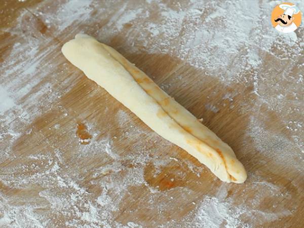 Plecione brioszki z morelami - Przygotowanie krok 3