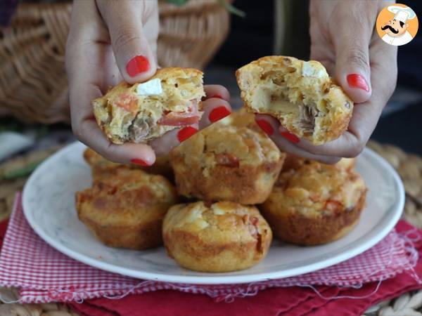 Muffiny z tuńczykiem, pomidorami i fetą - Przygotowanie krok 5