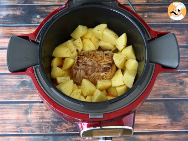 Pieczeń wieprzowa, przepis w Cookeo - Przygotowanie krok 4